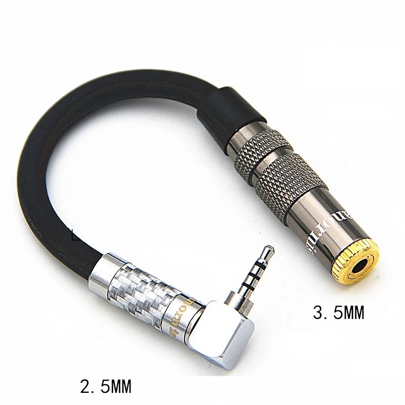 HIFI 2 5mm Balance Audio Cable for Cayin AK240 Male 2 5mm to 3 5mm 4 4mm 6 35mm 4 Pin XLR Female Headphone Conversion Cable