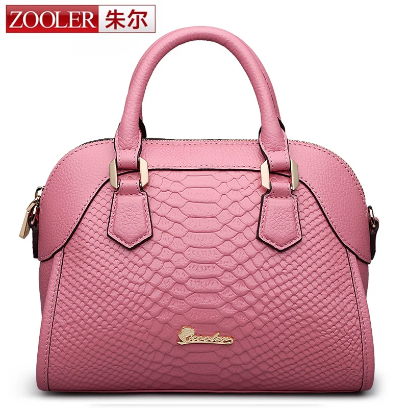 ZOOLER summer new genuine leather bags handbags women famous brands