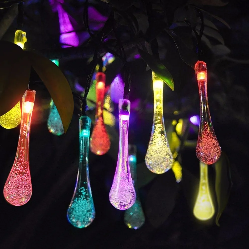 waterproof 5m 30leds solar powered led christmas lights waterproof 5m 30leds solar powered led christmas lights