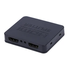 

New Ultra HD 4K HDMI Splitter Full HD 3D 1080p Video HDMI Switch Switcher 1X2 Split 1 in 2 Out Amplifier Dual Display 2 Color