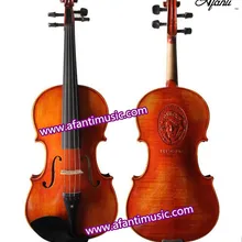 Бетховен, ручной резной, ручной работы скрипка с цельным деревом(AVL-022