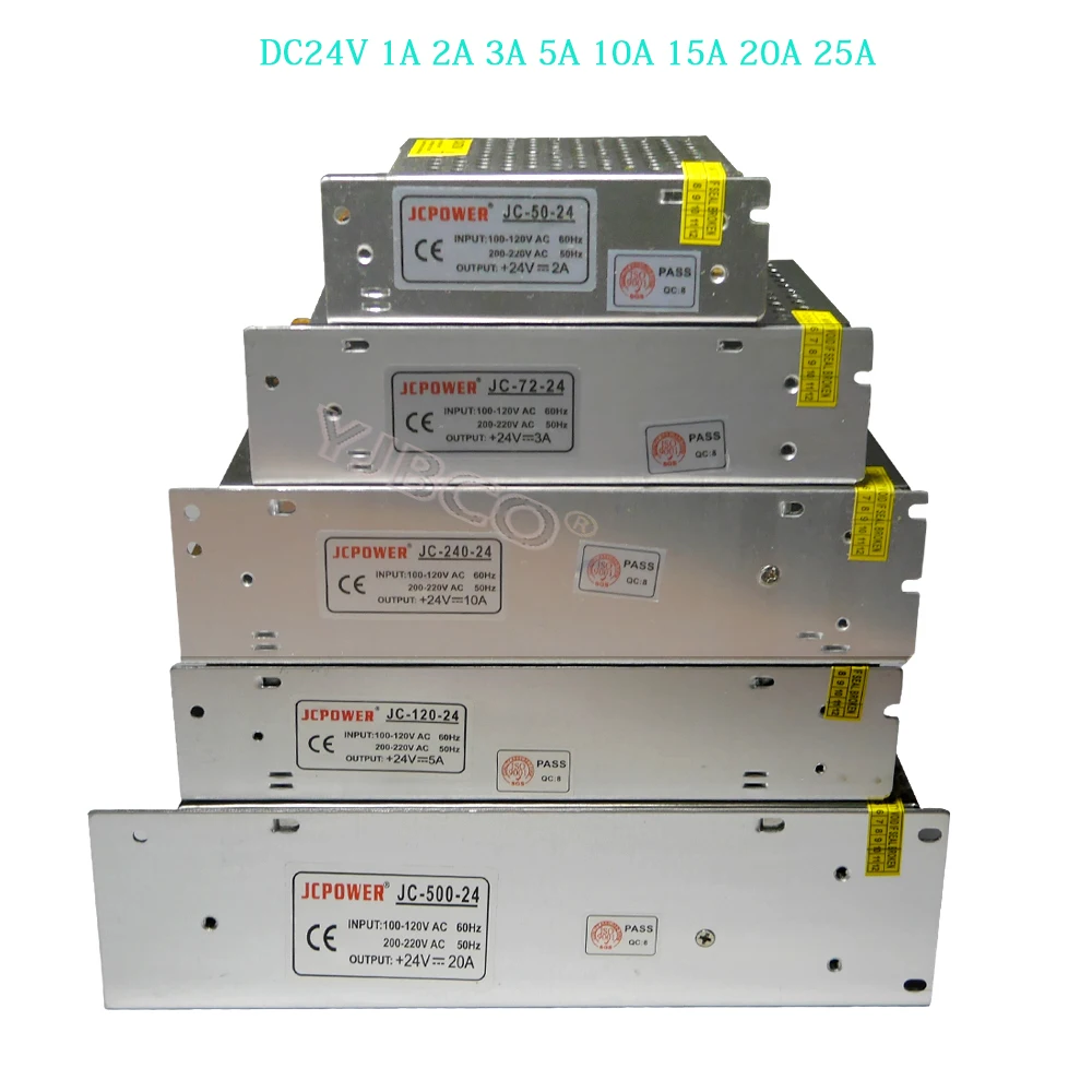 Free shipping LED Transformer DC24V 1A 2A 3A 5A 10A 15A 20A 25A Switching Power Supply Lighting driver for 24V led strip lamp Free shipping LED Transformer DC24V 1A 2A 3A 5A 10A 15A 20A 25A Switching Power Supply Lighting driver for 24V led strip lamp