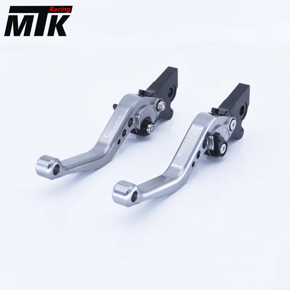 MTKRACING для Vespa Granturismo 125/200 GTS 125/250 S125/S250 2003- ЧПУ Короткие тормозные рычаги сцепления для мотоцикла