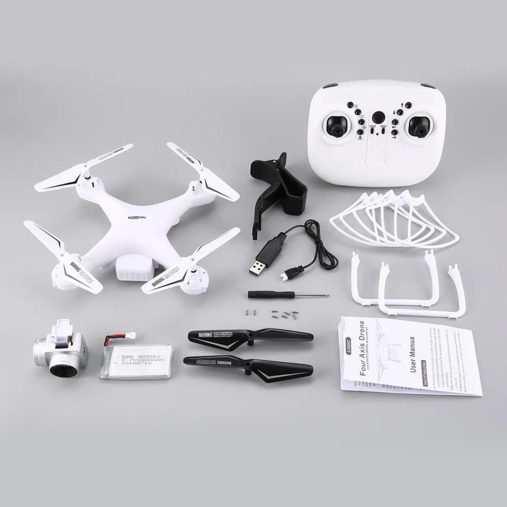 720P HD Камера RC Drone Quadcopter 2,4 г Радиоуправляемый Дрон Selfie Smart FPV Quadcopter Wi-Fi Drone Запись видео 1600 мАч