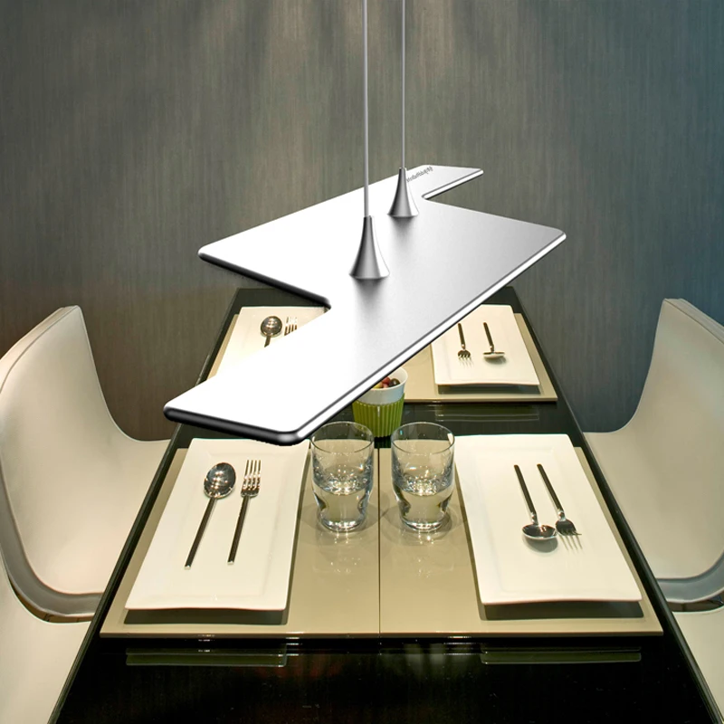 2016 New technology Modern LED Chandelier Light Fixture Aluminum Hanging Lamp LED Light for Dining Bedroom Free EMS