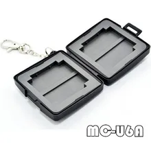 Черный держатель карты чехол памяти Mc-u6a жесткий водонепроницаемый анти-шок коробка для 2 Cf 4 Mspd