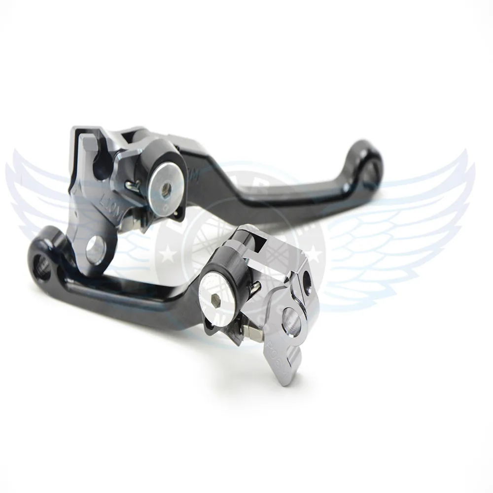 

Motorcycle Accessories One Pair Top Quality CNC Pivot Brake Clutch Levers For Honda CRF230F 2003 2004 2005 2006 2007 2008 2009