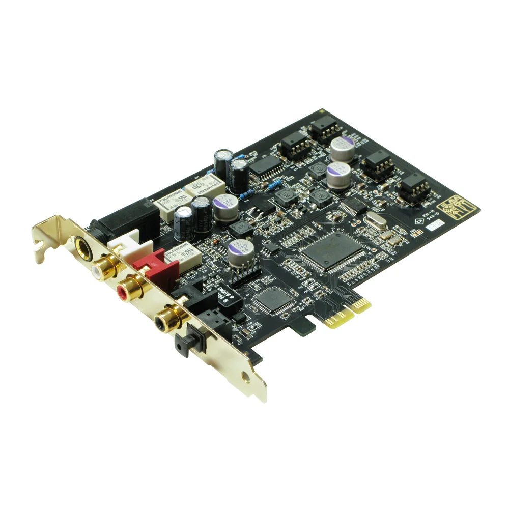 TEMPOTEC Serenade PCI E расширенный интерфейс звуковая карта Hi Fi 2 0 Встроенный усилитель