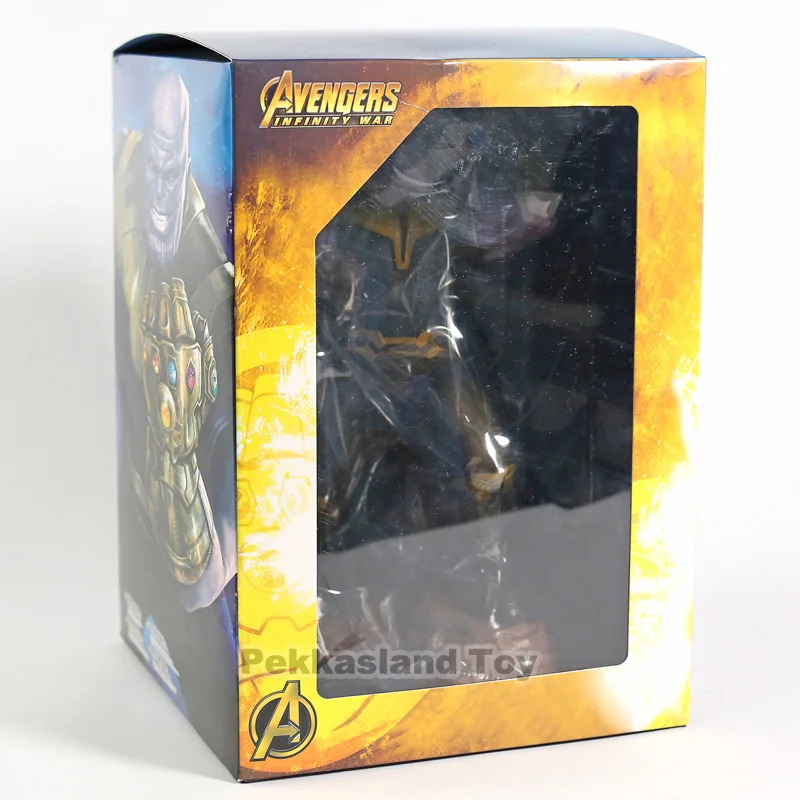 Marvel Kotobukiya Мстители Бесконечность войны ARTFX+ танос фигурка игрушка Brinquedos Фигурки Коллекция Модель подарок