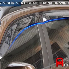 Наружный оконный козырек вентиляционный тент дождь/солнце/защита от ветра крышка отделка 4 шт. для BMW X3 F25 2011- новое поступление