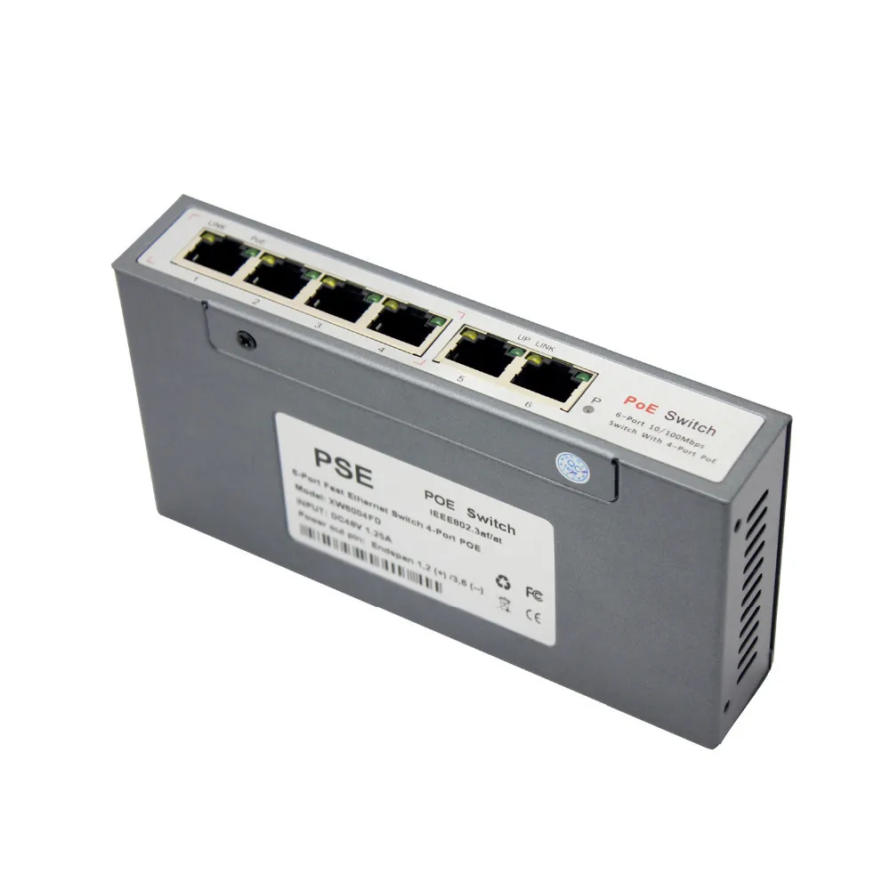 POE SWITCH 4+2    -5