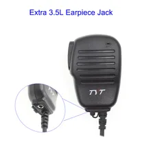 TYT микрофон PTT для TYT MD-380 MD-UV380 MD-390 MD-UV390 TH-UV8000D Baofeng иди и болтай Walkie Talkie двухстороннее радио