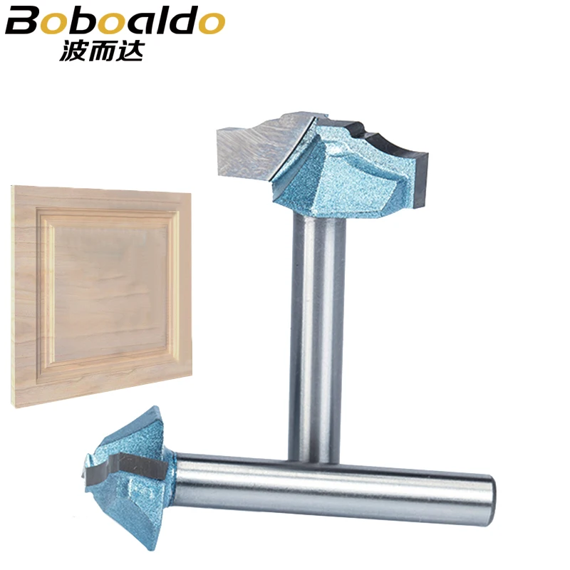 1/4" Shank Half Round bit 2 Flute Endmill Router Bits for Wood Without