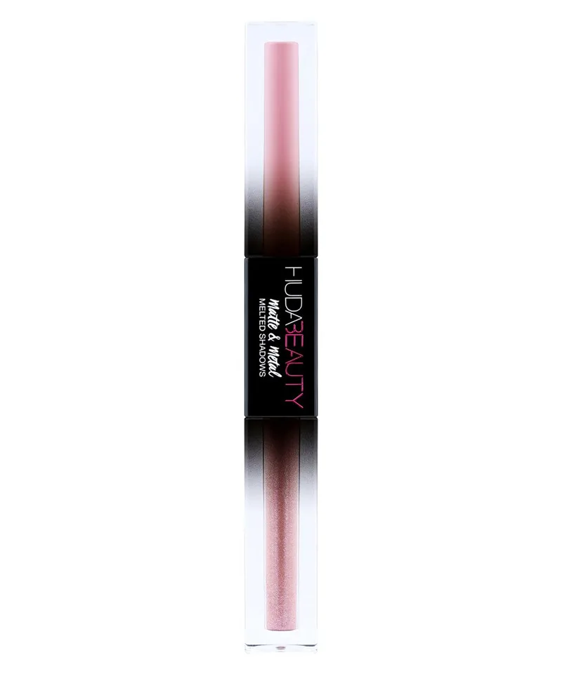 Матовые металлические расплавленные тени HUDA beauty Lipstick nuda beauty Eyeshadow Shimmer Palette того же цвета с Hudas Блестящий металлический набор
