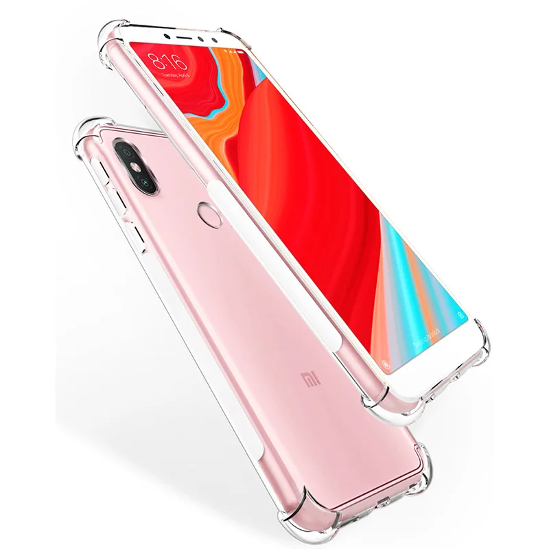 transparent silicone case xiaomi redmi s2 (2)