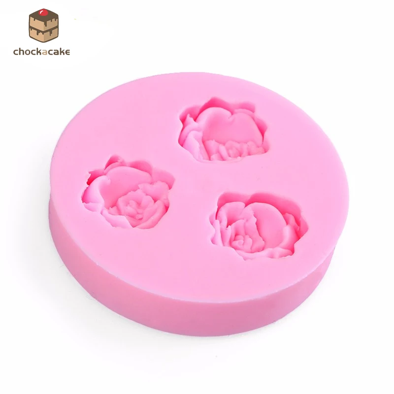 Rose Flowers Cake Mold 1-7