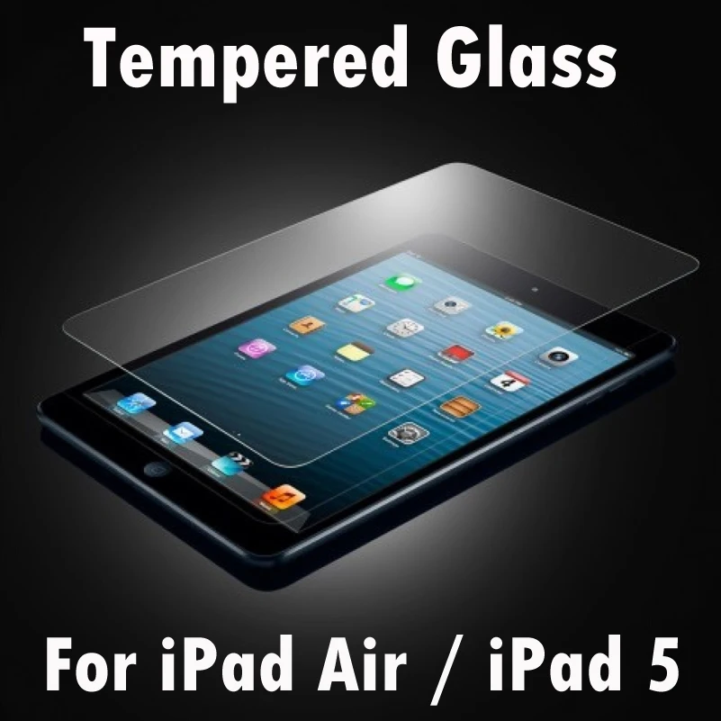 Для iPad Air Ультратонкий Премиум взрывозащищенное Закаленное стекло для 1/iPad 5