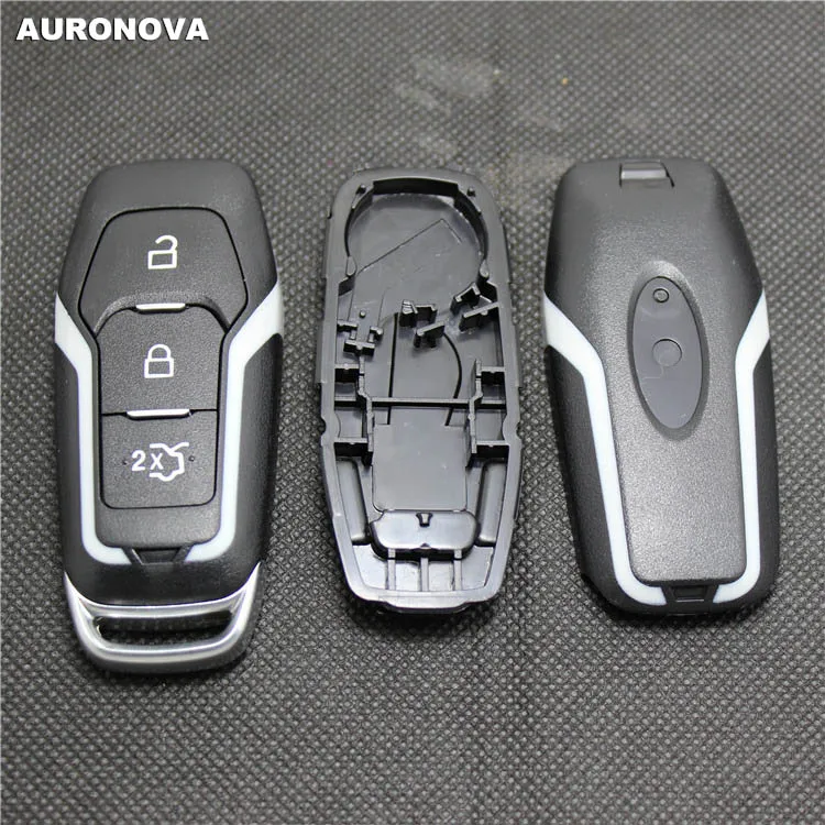 AURONOVA Новый Сменный смарт ключ корпус для Ford Edge Mondeo 3 кнопки чехол дистанционного
