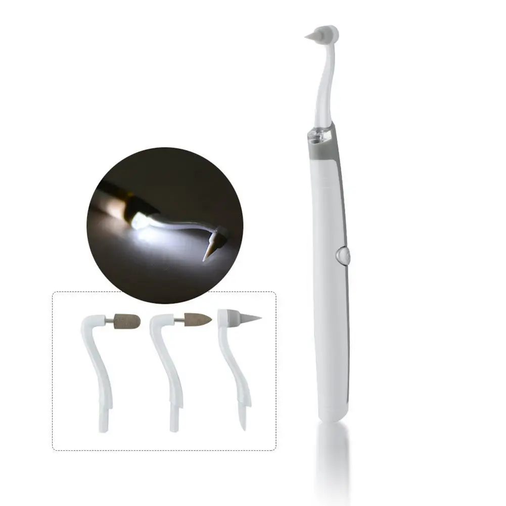 

Brand Hygiene Care Sonic Original LED Dentist Tools Tooth Clean Whitener Tooth Stain Eraser & Plaque Remover+3PCS Grinding Head