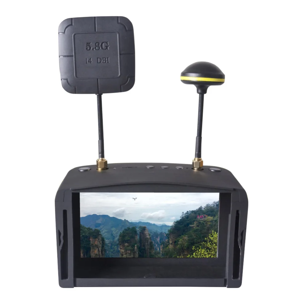 FPV Goggles 5.8G 40CH 5 Inch 854*480 LS-800D Video Headset HD DVR Diversity With 2000mAh Battery For RC Model