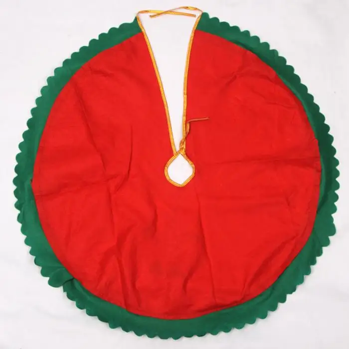 Чехол с рождественской елкой юбка ножная Нетканая ткань украшение для дома Праздник Вечеринка XHC88