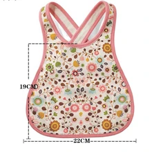 Y159 детский нагрудник Регулируемый слюнявчик Платочек-слюнявчик для младенца с карманом без флюоресцентных веществ Водонепроницаемый модели Цвет опционально