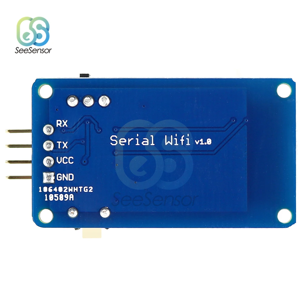 ESP8266 Φ ESP07 V1.0 серийная Беспроводная плата с Wi Fi модуль 3 В 5 в 8N1 TTL UART контроллер