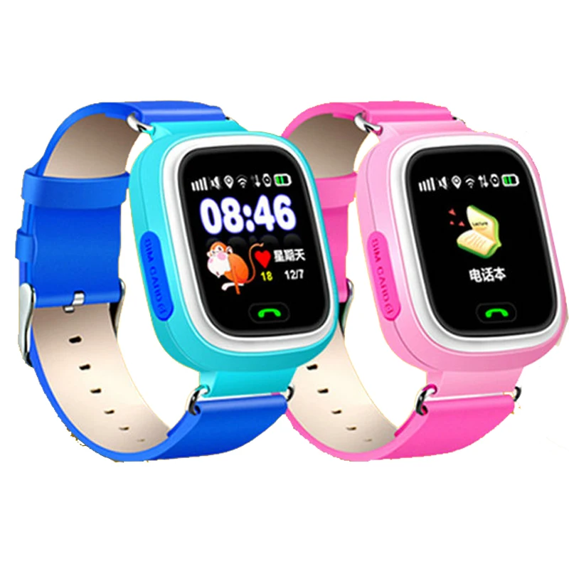

Q90 GPS Kid Smart Watch Baby Anti-lost Watches SOS Call Location Device Tracker Watches for Children Safe Monitor Clock PK IWO 8