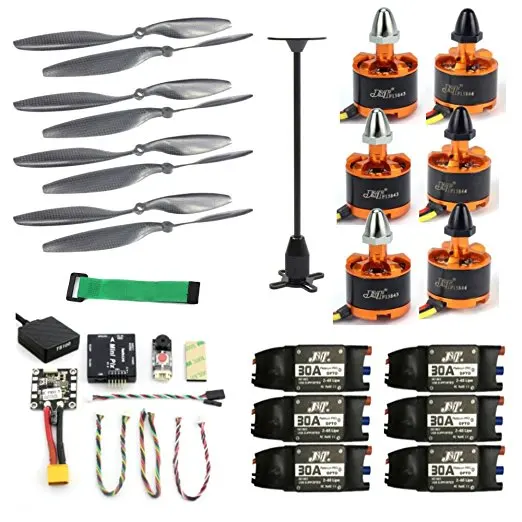 JMT Kits Radiolink Mini PIX M8N GPS Flight Control 920KV Brushless Motor 30A ESC 10x4.5 Propeller for 6-axis RC Aircraft Drone JMT Kits Radiolink Mini PIX M8N GPS Flight Control 920KV Brushless Motor 30A ESC 10x4.5 Propeller for 6-axis RC Aircraft Drone