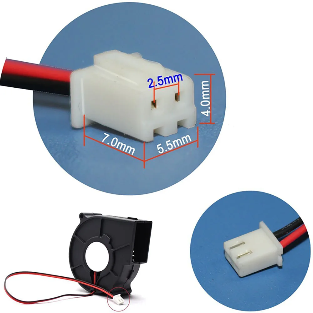 2pin BFB0712H 7530 DC 12V 0.36A Вентилятор проектора центробежный вентилятор охлаждения 75x75x30