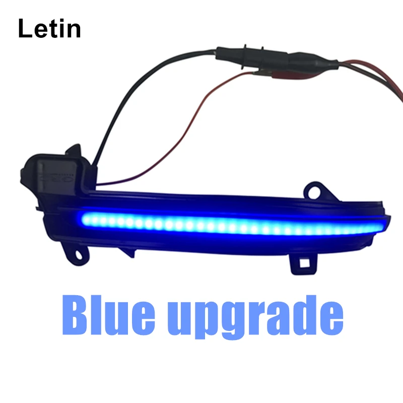 

White/Blue upgrade! For BMW 1 2 3 4 Series X1 F20 F21 F22 F23 F30 F31 F34 Side Mirror led indicator dynamic blinker Signal Light