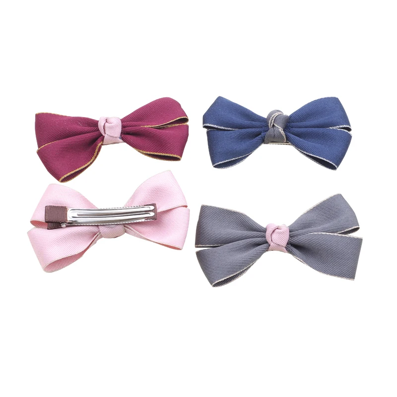 

Korean Cute Pompom hair Bow Clips Princess For Kids Girls Boutique Headwear Hair Clips For Kids Girls DIY Hair Accessories