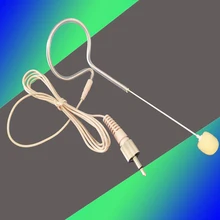 10 шт Мини Портативный гарнитура микрофон для Sennheiser G1 G2 G3 Беспроводной 3,5 мм с замочком F23