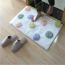 Мягкий водопоглощающий ковер из мультфильма, плотный микро тканевый ковер, коврик для ванной комнаты, для гостиной, комнаты, противоскользящий