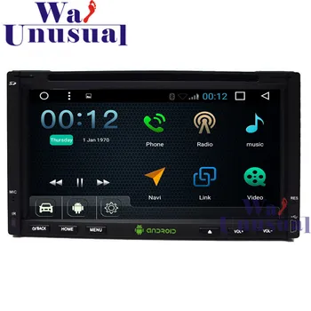 

6.95" 2DIN Android 6.0 Auto GPS Navigation For Universal Radio Stereo with GPS+WIFI+BT+DVR+Mirror link+Quad core 16GB+3G+800*480