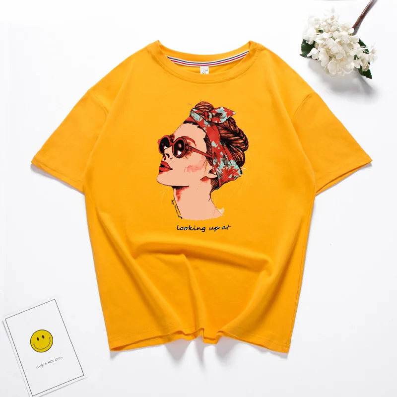 Moda Casual Funny Rosa T camisa mujeres Tops pura de algodón de verano Camiseta mujer Camiseta naranja Camiseta mujer Camiseta femenina 2018 Moda Casual Funny Rosa T camisa mujeres Tops pura de algodón de verano Camiseta mujer Camiseta naranja Camiseta mujer Camiseta femenina 2018
