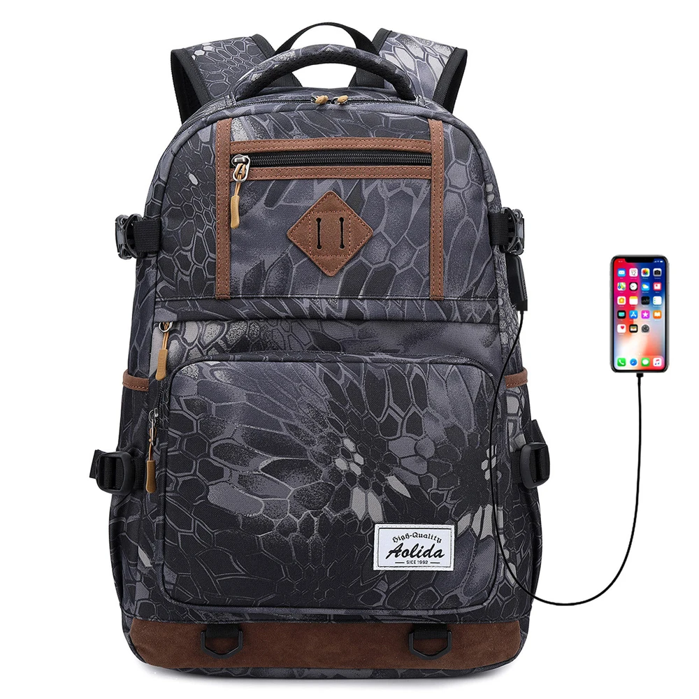 

Camouflage School Backpack Men Sports Travel Bags Women School Bag For Teenage Boys Waterproof School Bags Backpack
