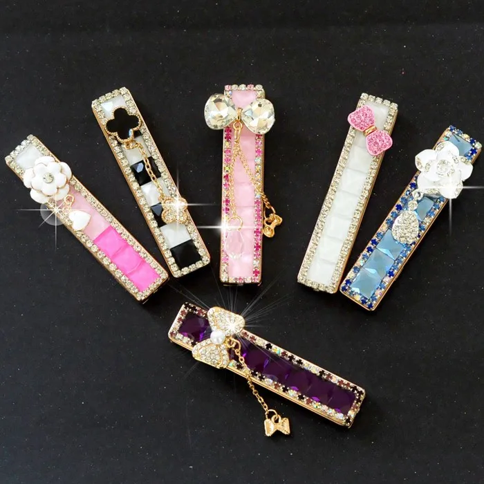 

Windproof Silent Cigarette Lighter Charging Creative Gifts Lady Rhinestone Diamond Arc USB Charging Lighter Windproof Slim