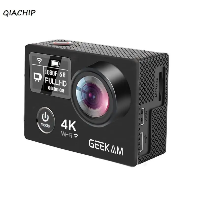 

QIACHIP K8R Action camera Ultra HD 4K WiFi 1080P/60fps 2.0 LCD 170D lens Helmet Cam waterproof sports camera deportiva