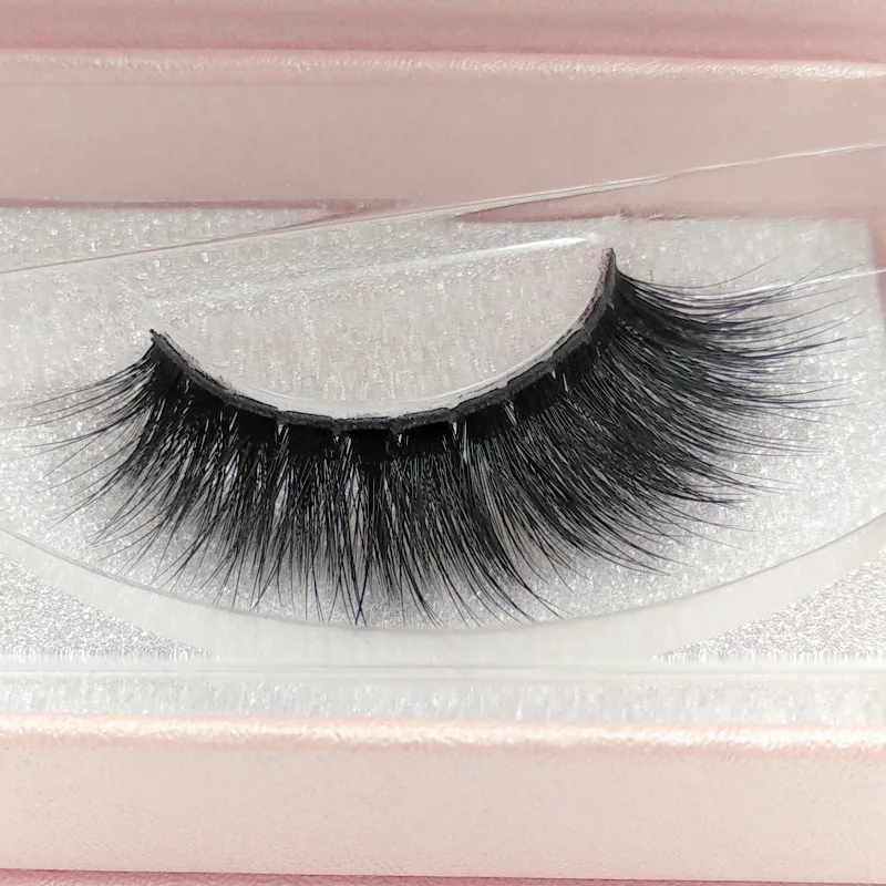 3d Mink False Lashes Natural Mink Thick False Eyelashes Extension Lashes Make Up Set Soft Nagaraku Pink Beauty Box Handmade Hot (7)