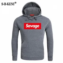 New Autumn Winter Fashion Brand Men Hoodie Savage Printing Mans Hoodies Men Streetwear hip-hop Tracksuits Male Sweatshirts