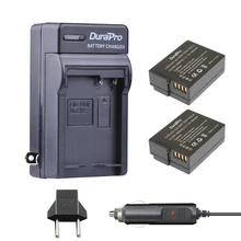 2 шт. 1400 мАч DMW-BLC12 DMW-BLC12E BLC12 e Батарея машины Зарядное устройство + ЕС Разъем для Panasonic FZ1000, FZ200, FZ300, G5, G6, G7, GH2
