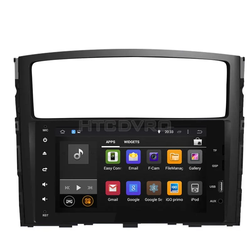 Discount YMODVHT 8inch Octa Core 4GB+32GB Android 9.0 Car DVD Player for Mitsubishi Pajero V97 2006-  Radio Stereo GPS Navigation 2