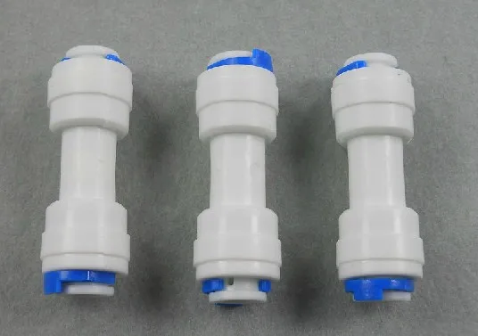 3PCS 1/4 inch OD Tube *1/4 inch OD Tube Straight Quick Connect RO Water ...