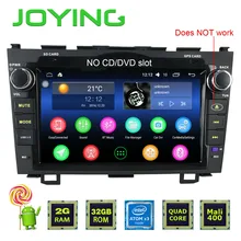 Joying Latest 2GB RAM Car Multimedia Android 5.1 Double 2Din Steering-wheel Stereo Radio For Honda CR-V GPS Navigation Head Unit