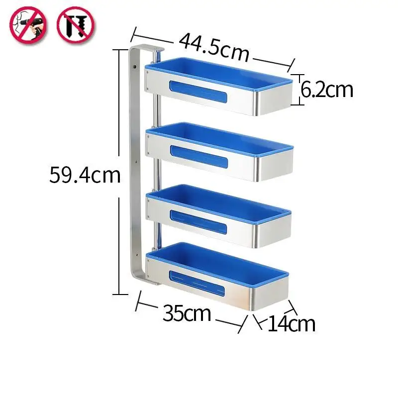 Etagere Especias Organizador De Cosina кладовая Cosinha Almacenaje органайзер для холодильника вращающийся Cocina Cozinha Mutfak кухонная стойка - Цвет: MODEL M