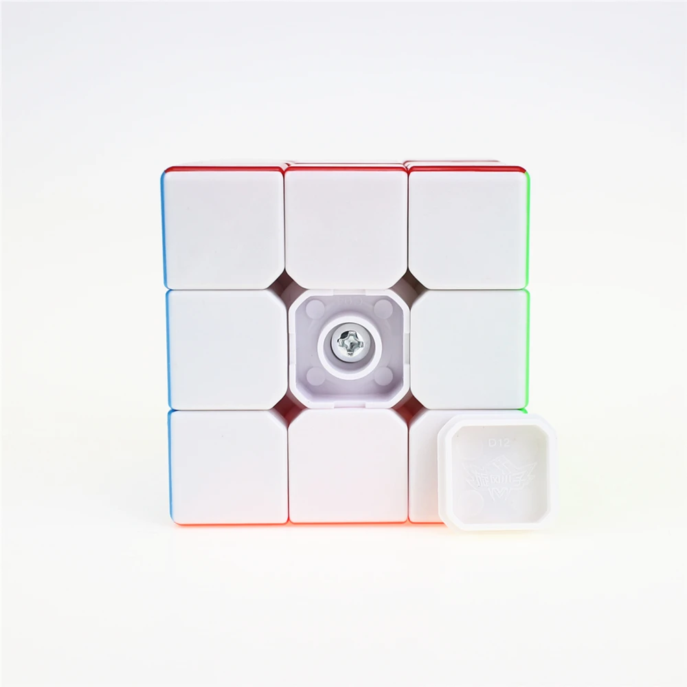 Cyclone Boys 3x3x3 Profissional Magic Cube конкурс головоломка на скорость игрушечные кубики для Для детей cubo magico без Стикеры Радуга