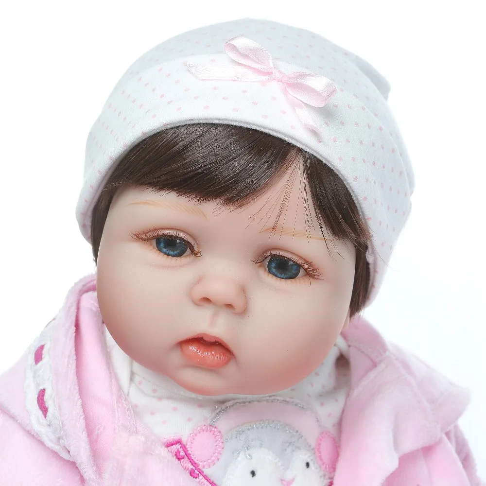 NPK, новинка, дизайнерские куклы для маленьких девочек, детские игрушки, полностью виниловые силиконовые игрушки, 22 дюйма, 50 см, настоящие куклы для новорожденных