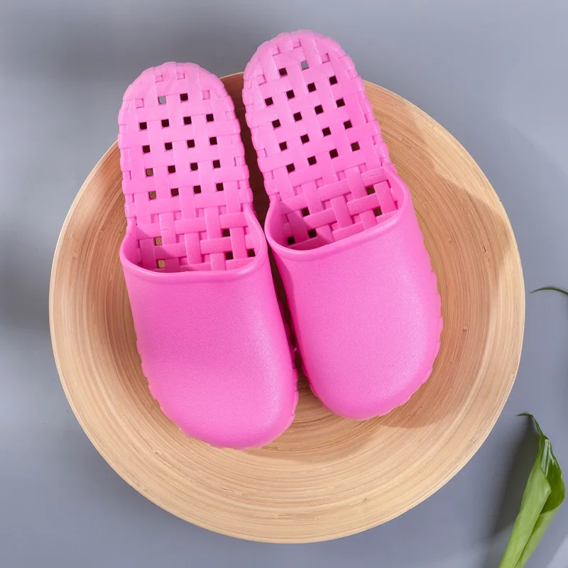Летняя дышащая обувь унисекс Baotou, износостойкая, противоскользящая, медицинская обувь для хирургии, медсестры, больничной лаборатории, Рабочая обувь - Цвет: Красный