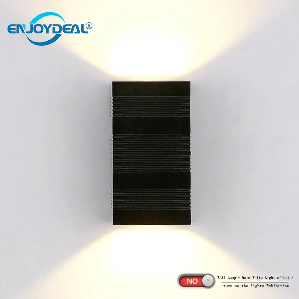 6W LED Wall Lamp Home Decor Aluminum Corridor Light Bath Front Mirror Aisle Bedroom Indoor led Wall Light AC 85-265V Lamparas
